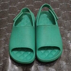 Cat & Jack Vibrant Green Kids Sandals